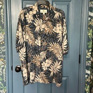 NWOT Island Shores XL Tropical Shirt